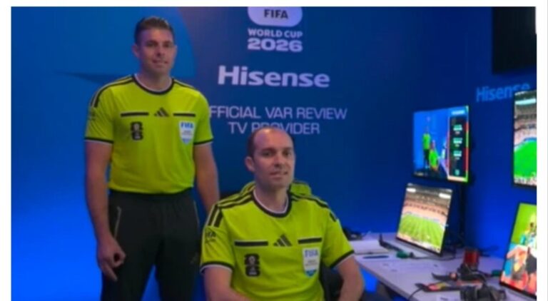 FIFA Probes World Cup VAR Official Shaun Evans Over Far-Right Gesture