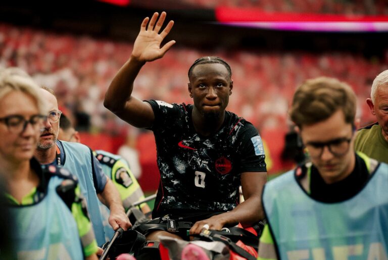 Ismael Koné’s World Cup over as Canadan star set for lengthy spell on the sideline following broken leg