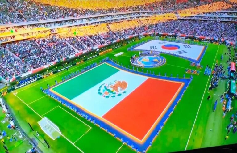 Why Mexico’s World Cup squad salutes the anthem with flat palms