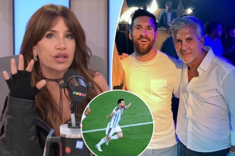 Argentine TV host quits over Jorge Messi’s death controversy