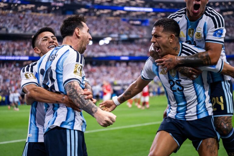 Argentina conquer Group J after Messi brace sink Austria