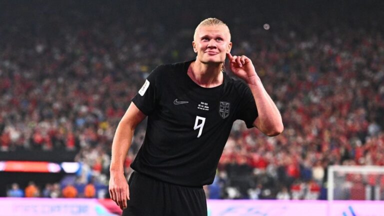 Haaland Norway’s all-time World Cup goalscorer amongst other landmark in Senegal win