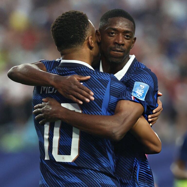 ‘We tried feeding Dembele’ – Kylian Mbappé