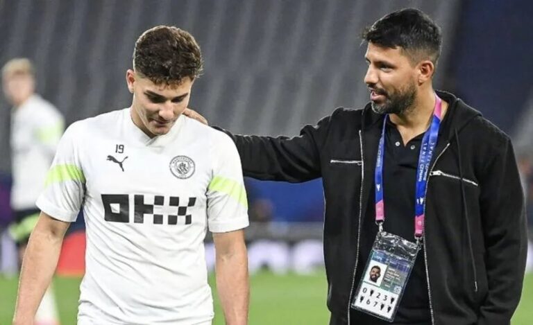Sergio Aguero backs Julian Alvarez’s public push for Atletico Madrid exit