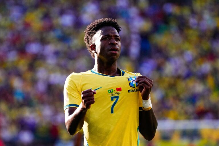 Vinícius Júnior matches legendary World Cup record pointing Brazil’s triumph