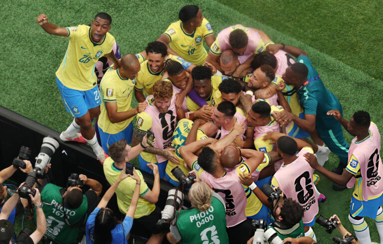 Gabriels descend as Arsenal send Brazil into the World Cup Round of 16