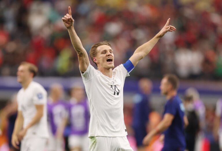 Martin Ødegaard matches World Cup history with assist streak