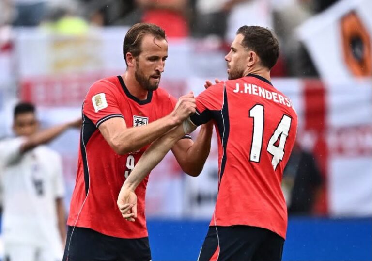 Jordan Henderson becomes first Englishman to feature in 4 World Cups