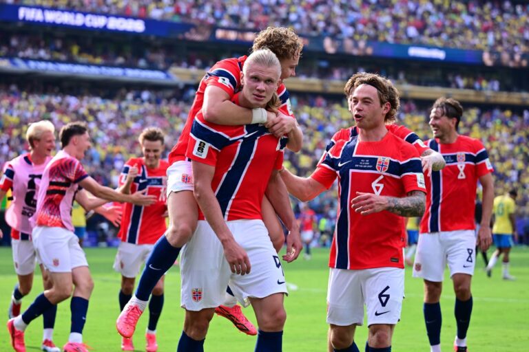 Haaland double stuns Brazil as Norway march into World Cup quarter-finals