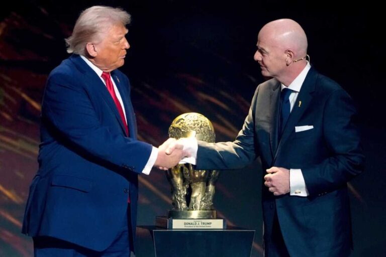 Gianni Infantino defends FIFA autonomy amid Trump’s intervention on Balogun red card