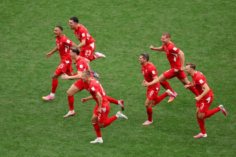 Switzerland edges Colombia on penalties to reach World Cup quarter-final since 1954