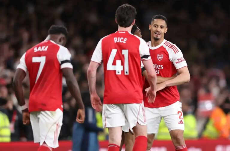 Arsenal plans extended rest for Saka, Rice, and Saliba until first international break