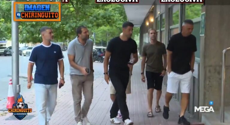 Jose Mourinho coaching staff arrive in Madrid – SEE