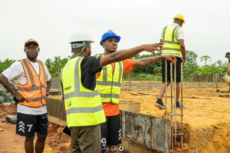 Odion Ighalo commences construction of Sports Academy facility in Lagos