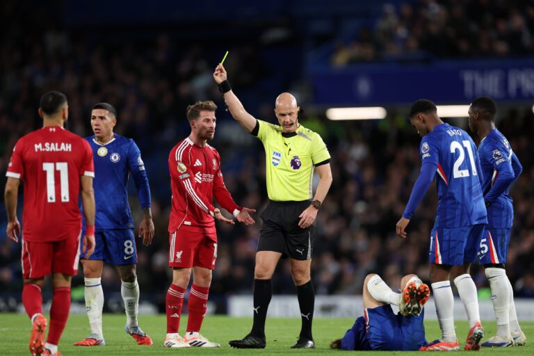 Premier League stat shows Anthony Taylor won’t want to walk alone in Liverpool