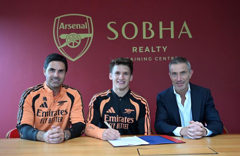 Andrea Berta comments on Christos Tzolis as winger completes £34M Arsenal switch