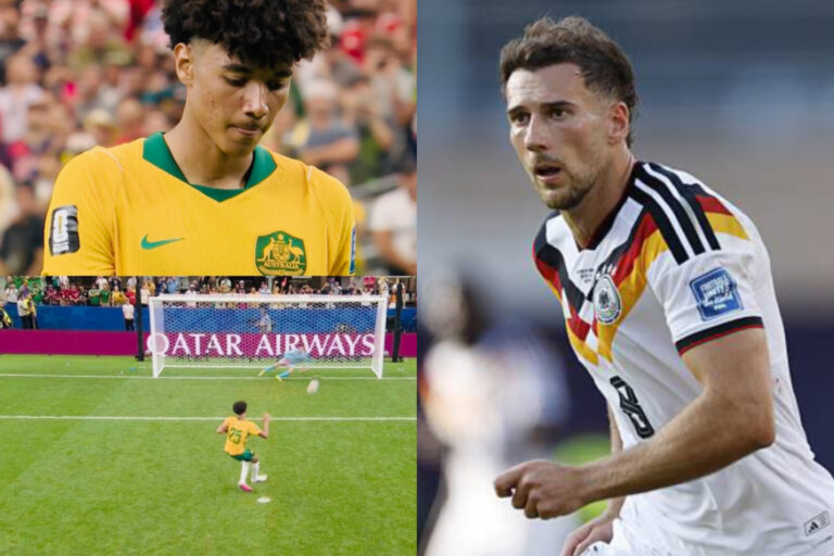 Lucas Herrington receives praise for courage in penalty miss from German mocking Goretzka