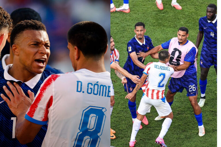 Deschamps deploys field bodyguards to protect Mbappé from aggressive Paraguay