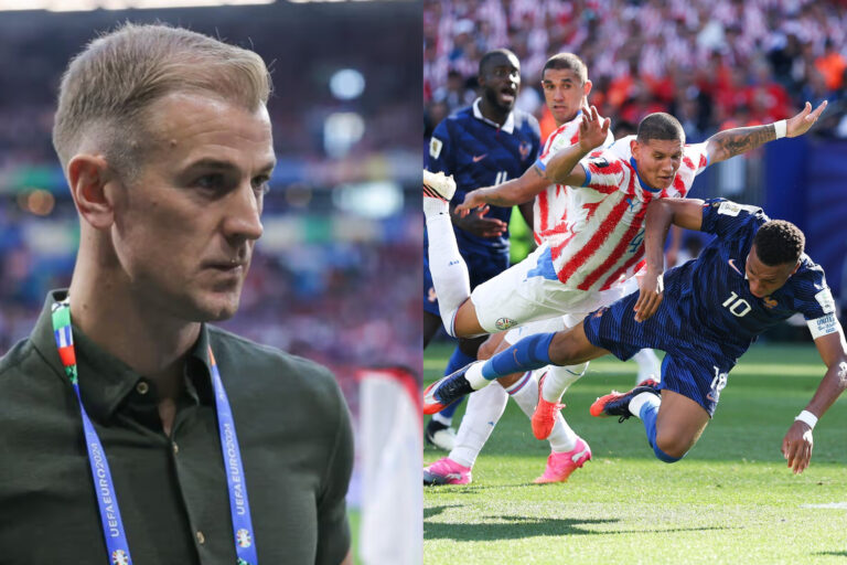 Joe Hart slams Paraguay’s disgraceful tactics after World Cup exit to France