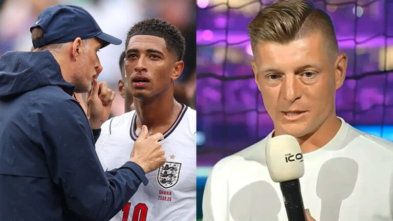 Toni Kroos clarifies the truth behind Bellingham-Tuchel burst up