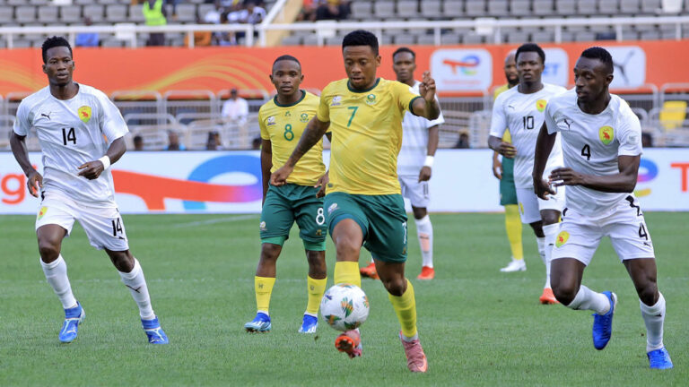 Syli National writes CAF for venue change for Bafana clash over security concerns