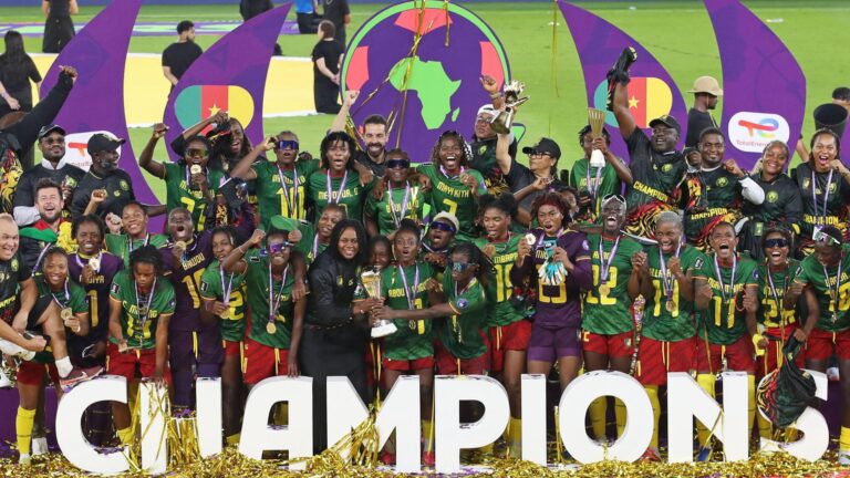 Cameroon crush Malawi 3-0 to lift maiden Women’s AFCON trophy