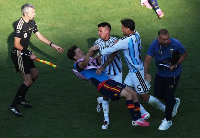 FIFA hands Leandro Paredes 10-match ban for World Cup final melee