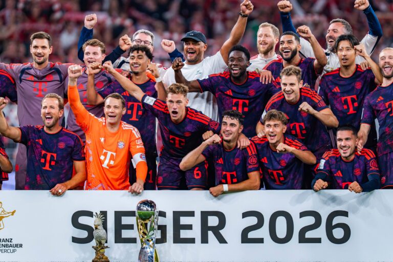 Nathaniel Brown and Michael Olise fire Bayern to Supercup glory vs. Dortmund