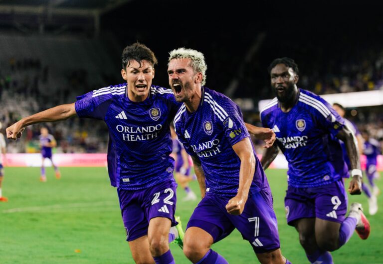 Antoine Griezmann double fires Orlando City into MLS playoff places