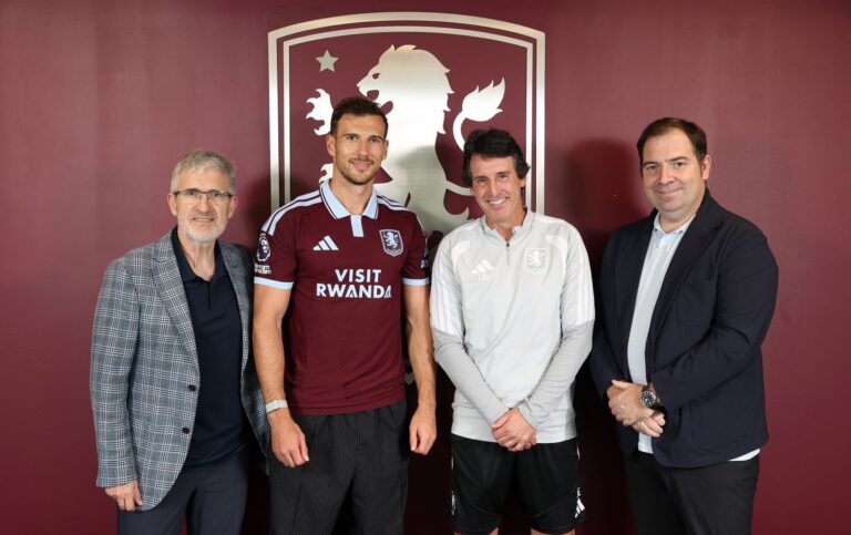 Leon Goretzka joins Aston Villa on a free transfer
