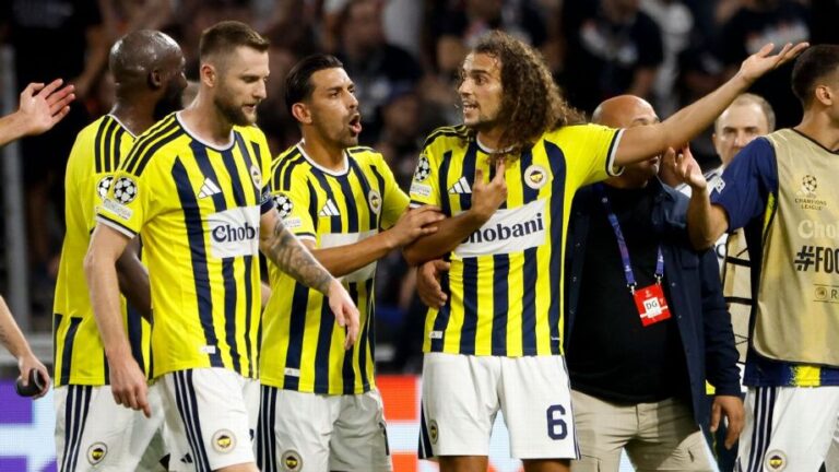 Matteo Guendouzi sparks chaos in Fenerbahçe’s Champions League victory over Lyon