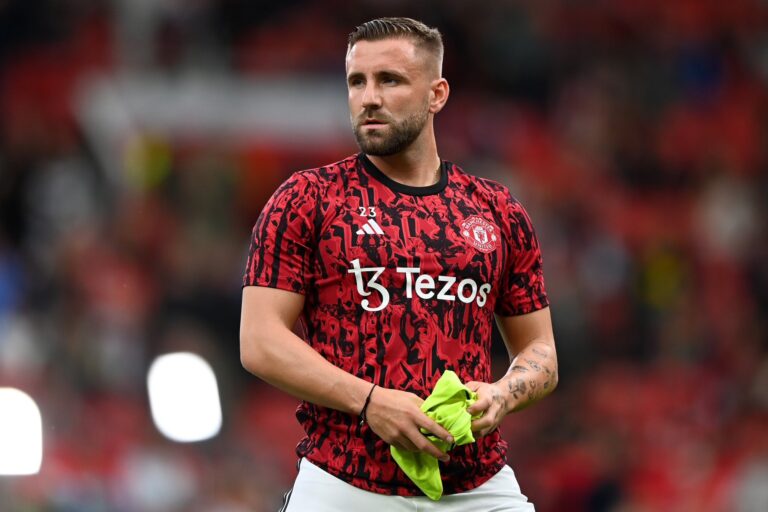 Man United turn to Club Brugge star as Luke Shaw successor plan takes shape