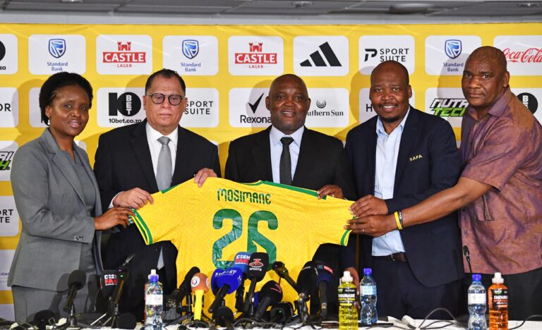 Pitso Mosimane reappointed as Bafana coach following Broos exit