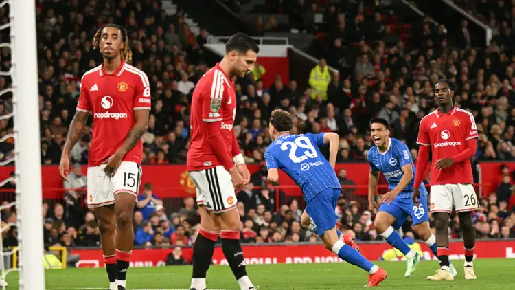 Five talking points as Man United exit the Carabao Cup in Brighton defeat