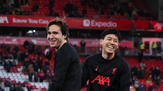 Chiesa and Endo left out of Liverpool’s Champions League squad