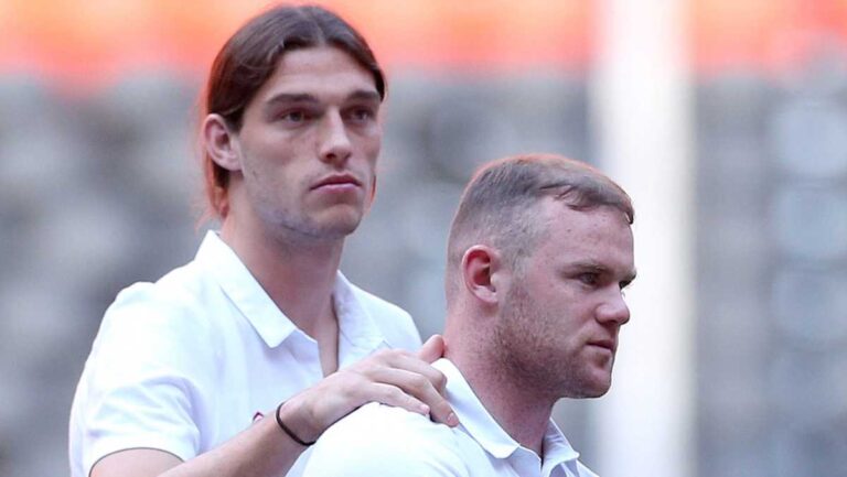 Andy Carroll faces legal threat from Wayne Rooney over fabrication claims in new book